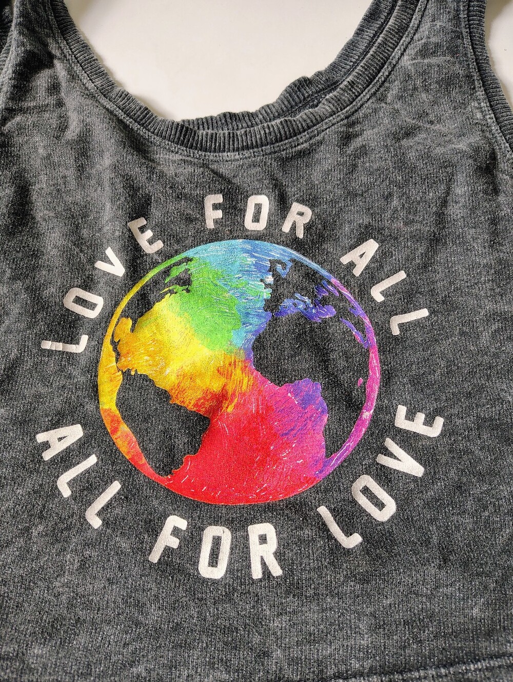 Rainbow Crop Top